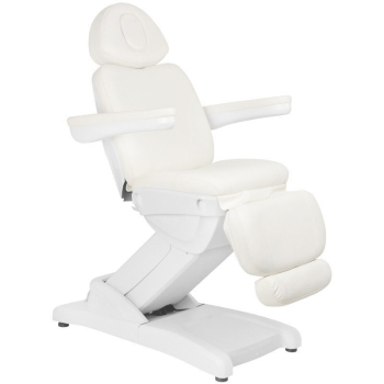 Activ FOTEL KOSMETYCZNY ELEKTR. AZZURRO 871A 2 SILN. BIAŁY